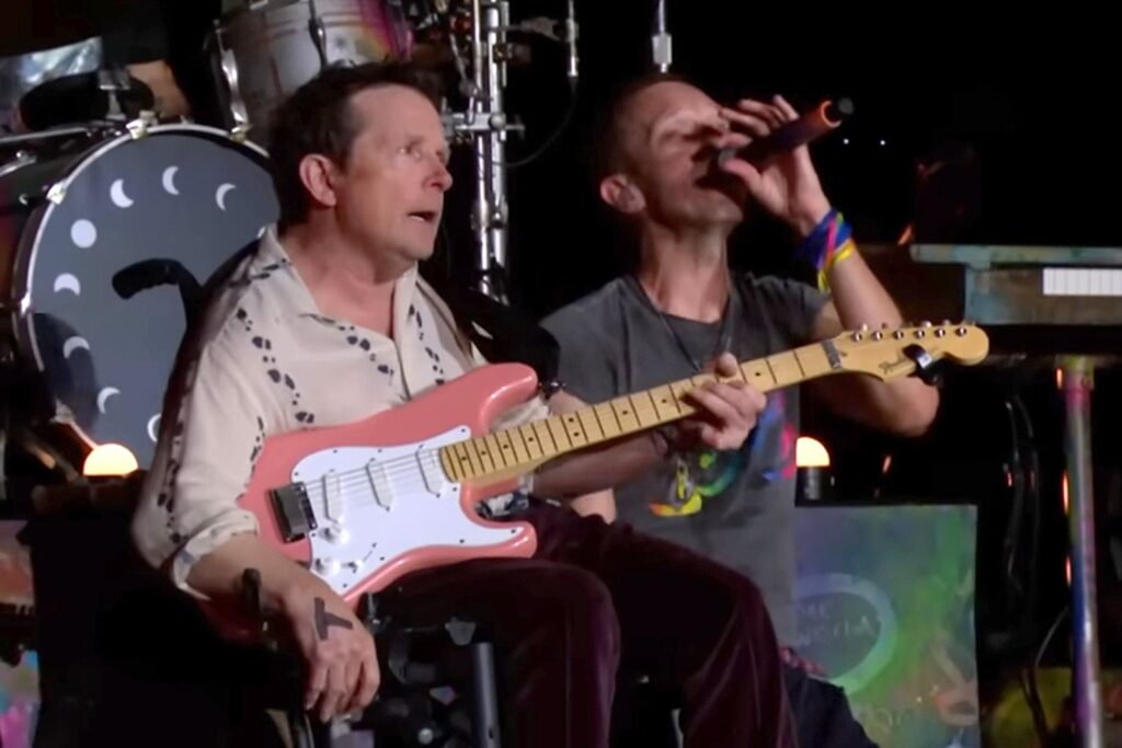 Michael J. Fox Reflects on ‘Mind-Blowing’ Glastonbury Performance with Coldplay
